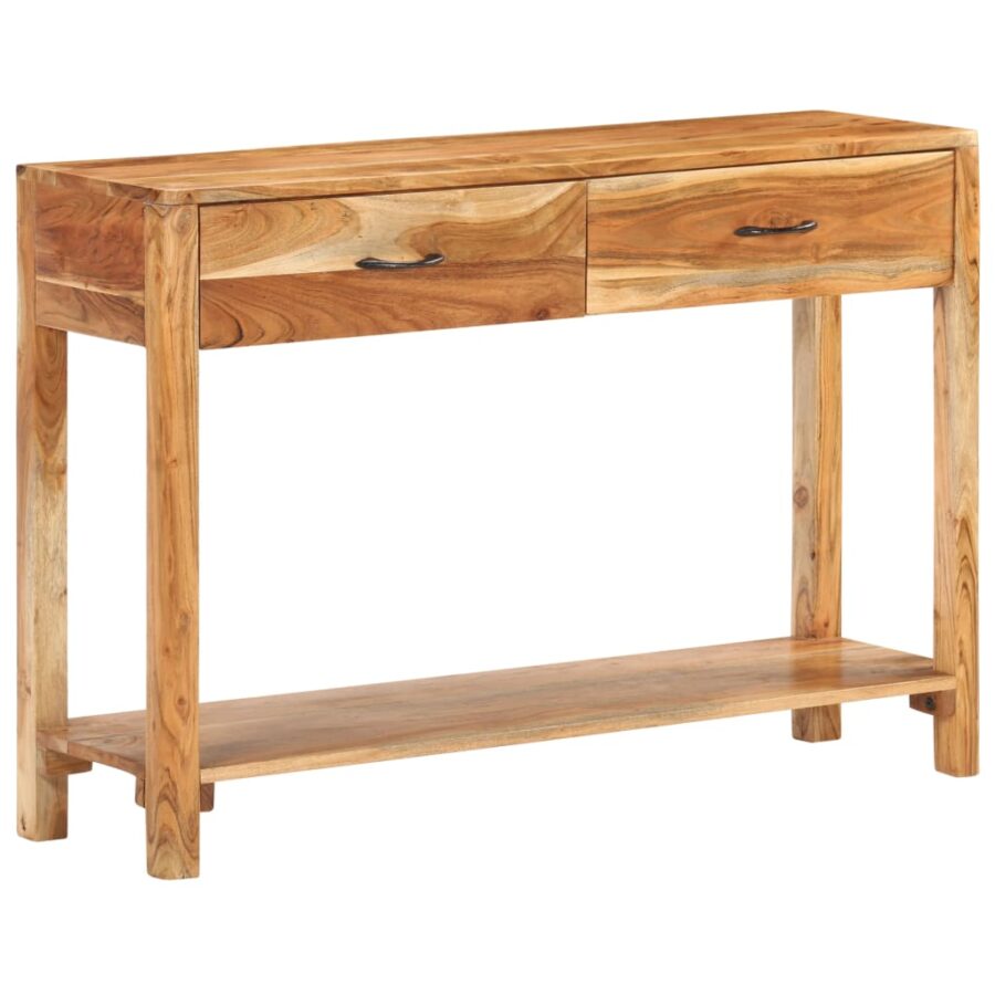 Dressoir 110x30x75 cm massief acaciahout