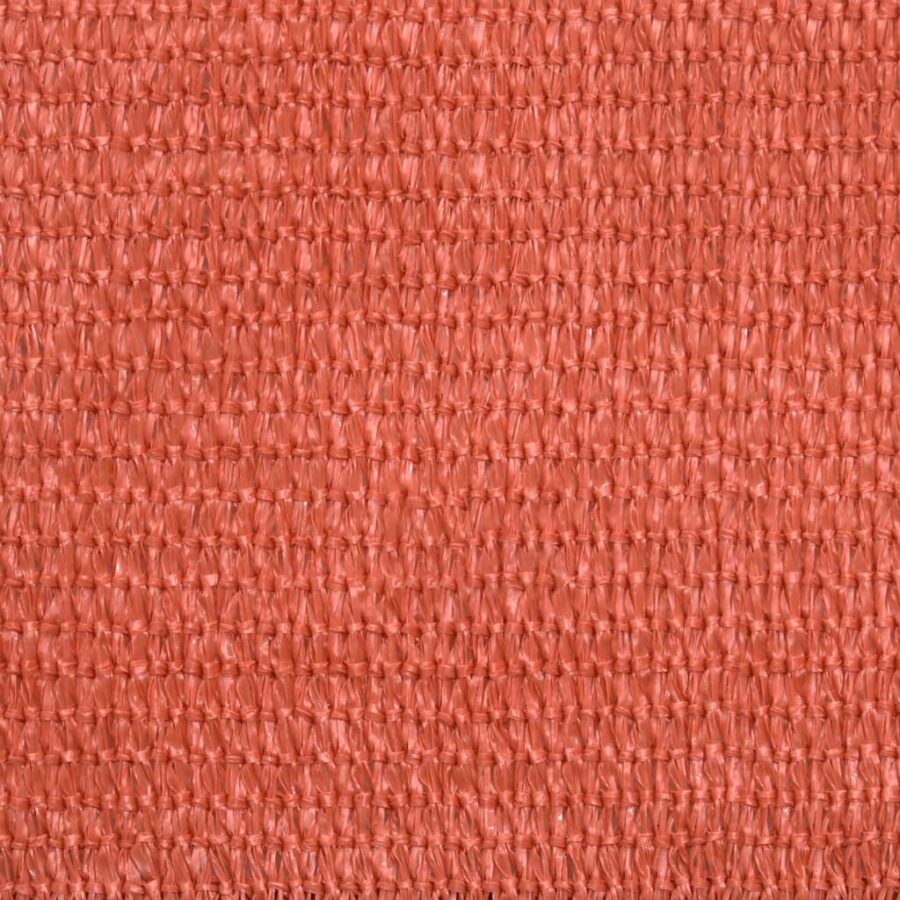 Zonnezeil 160 g/m² 3x6 m HDPE terracottakleurig - Afbeelding 9