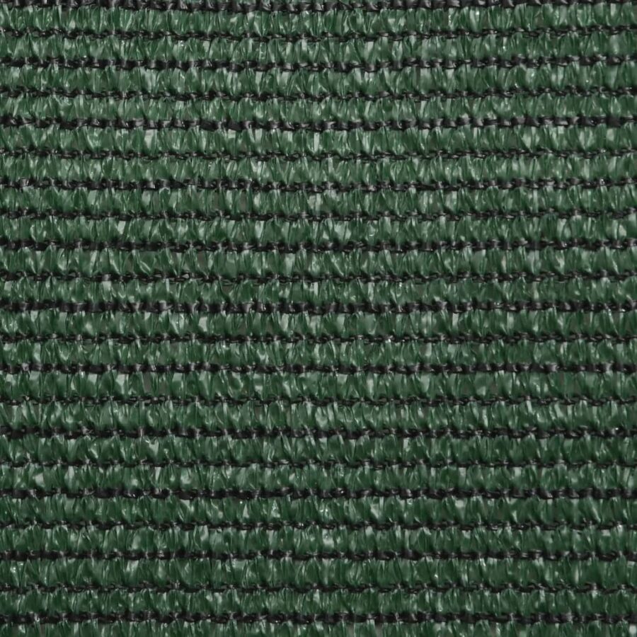 Zonnezeil 160 g/m² 3x4x5 m HDPE donkergroen - Afbeelding 9