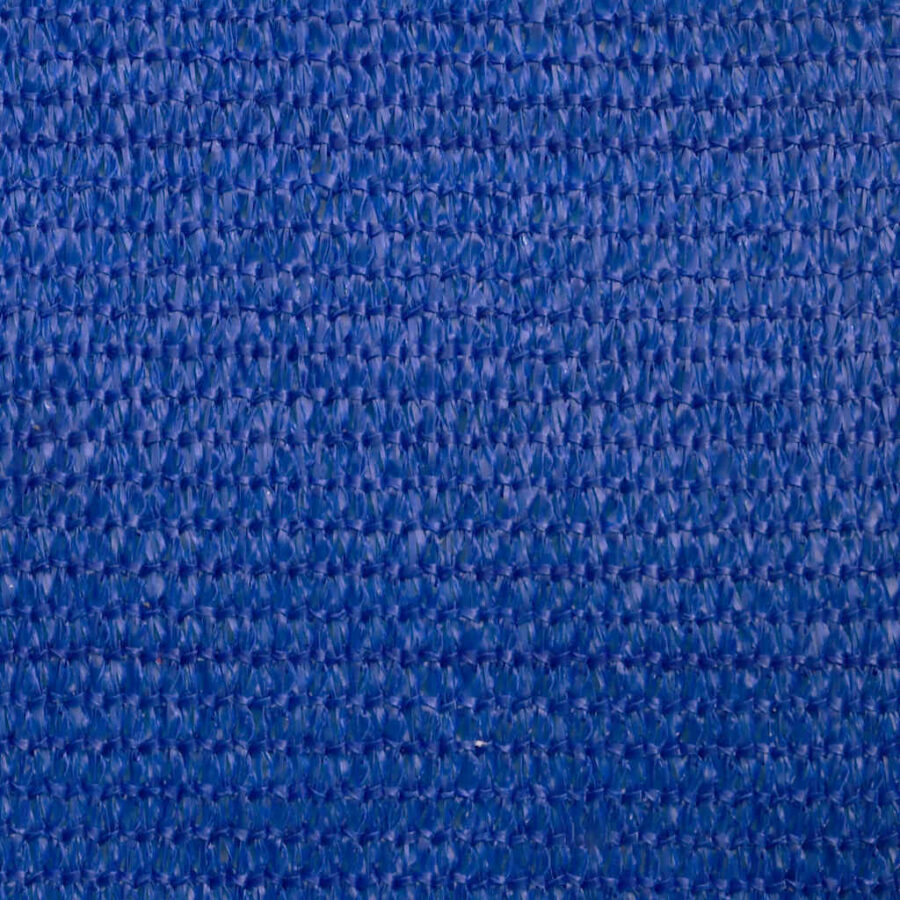 Zonnezeil 160 g/m² rechthoekig 3,5x5 m HDPE blauw - Afbeelding 9