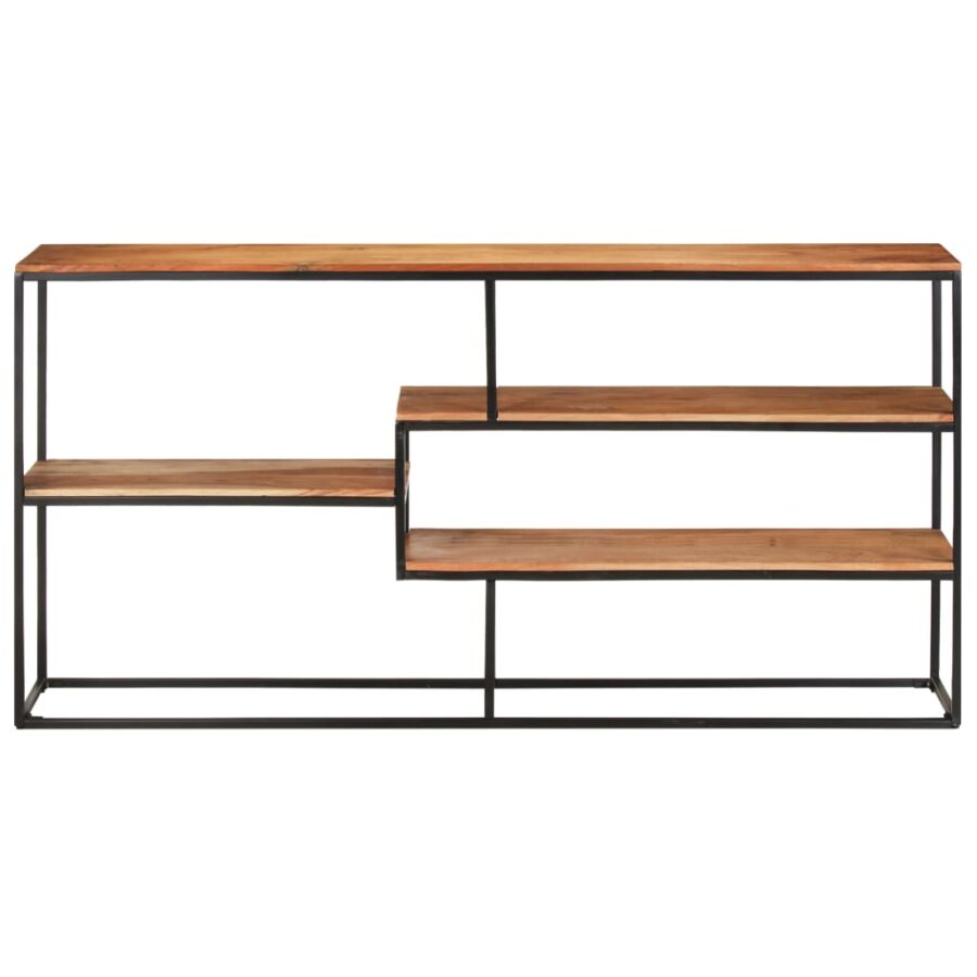 Dressoir 150x30x75 cm massief acaciahout - Afbeelding 2