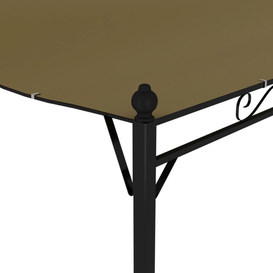 Zonneluifel 180 g/m² 3x2,4 m taupe - Afbeelding 6