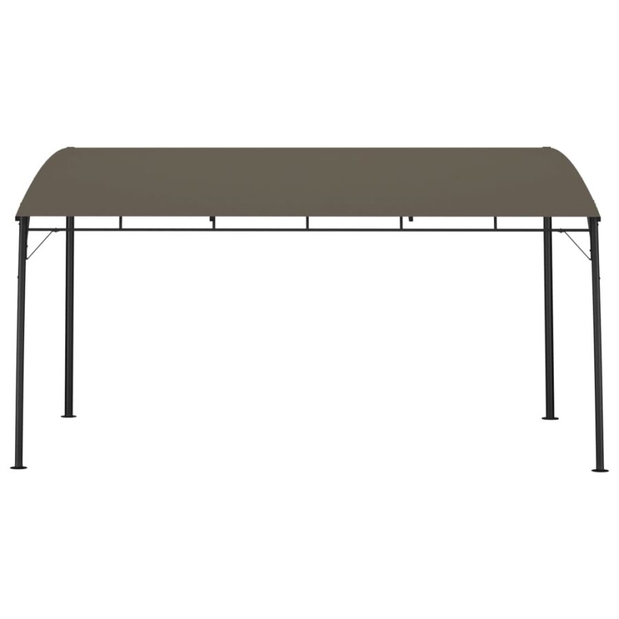 Zonneluifel 4x3x2,55 m taupe - Afbeelding 2