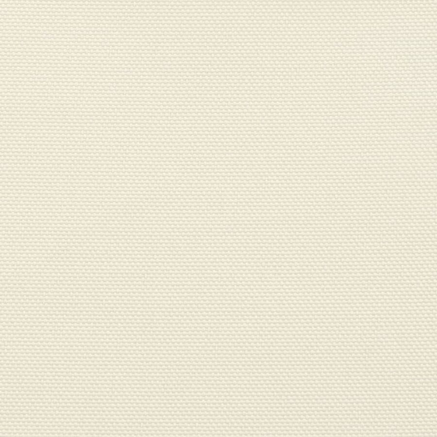 Zonnescherm driehoekig 3x4x5 m oxford stof crèmekleurig - Afbeelding 9