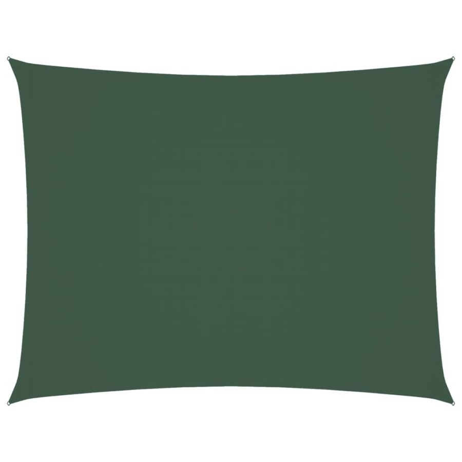 Zonnescherm rechthoekig 4x5 m oxford stof donkergroen - Afbeelding 2