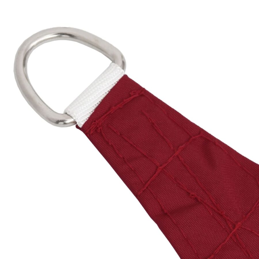 Zonnezeil trapezium 2/4x3 m oxford stof rood - Afbeelding 4