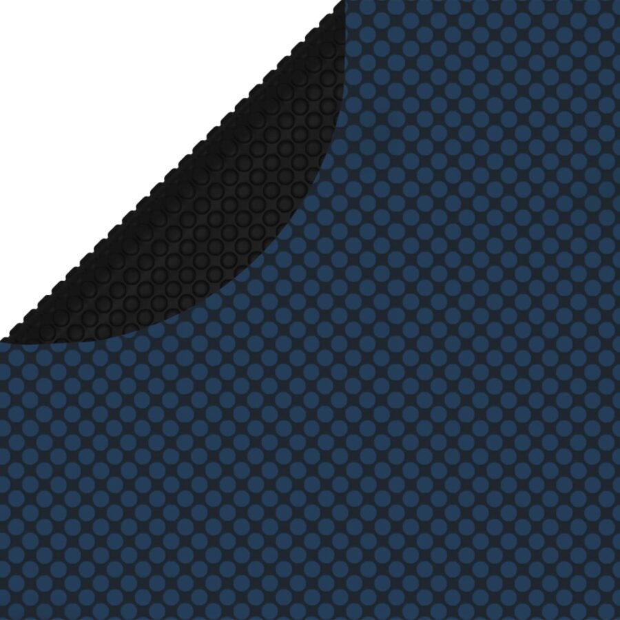 Zwembadfolie solar drijvend 250 cm PE zwart en blauw - Afbeelding 3