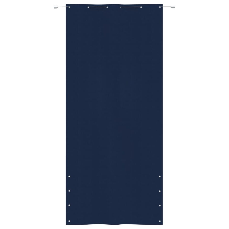 Balkonscherm 120x240 cm oxford stof blauw - Afbeelding 2