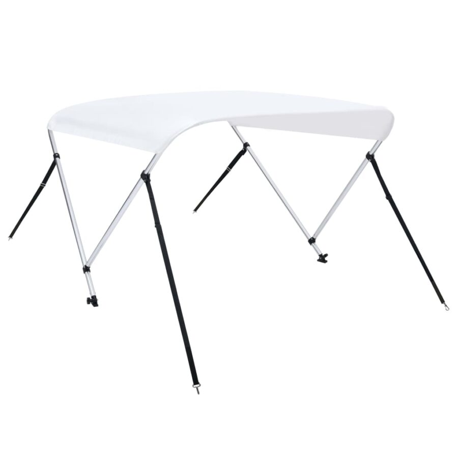 Biminitop 2-boogs 180x150x110 cm wit - Afbeelding 5