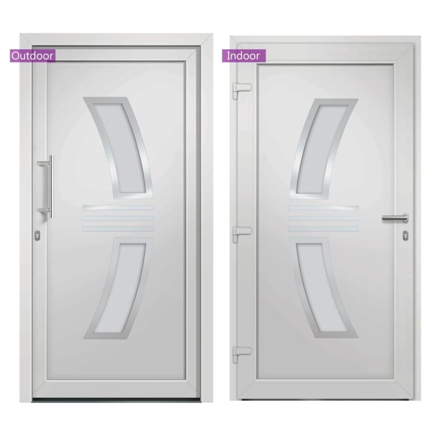 Voordeur 88x200 cm wit - Afbeelding 6
