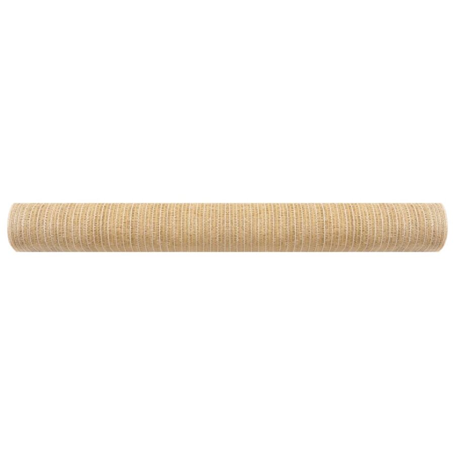 Privacynet 150 g/m² 1,8x25 m HDPE beige - Afbeelding 3