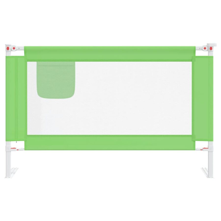 Bedhekje peuter 120x25 cm stof groen - Afbeelding 3