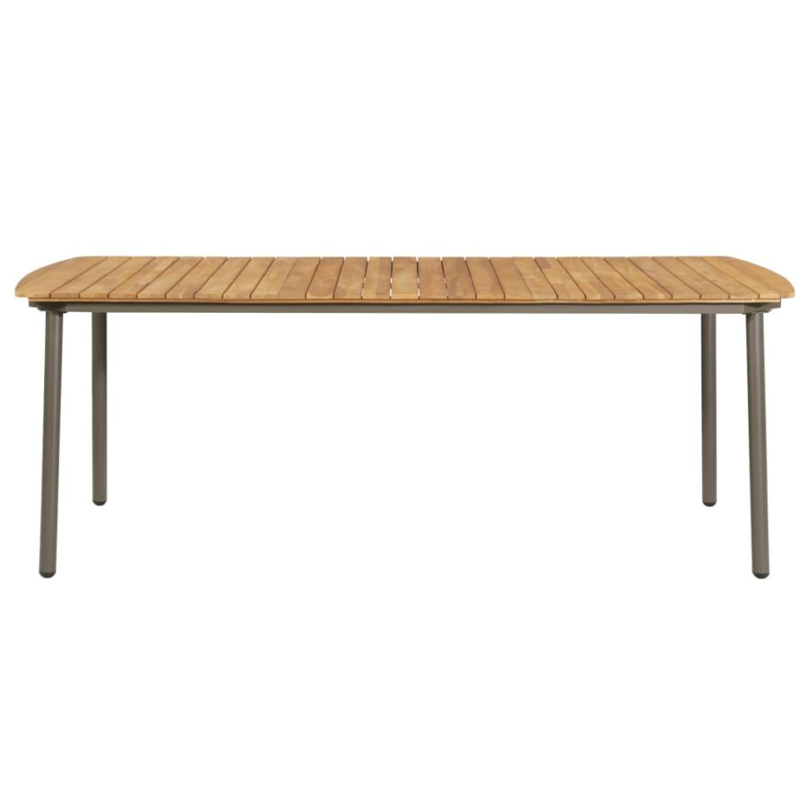 9-delige Tuinset poly rattan antracietkleurig - Afbeelding 7