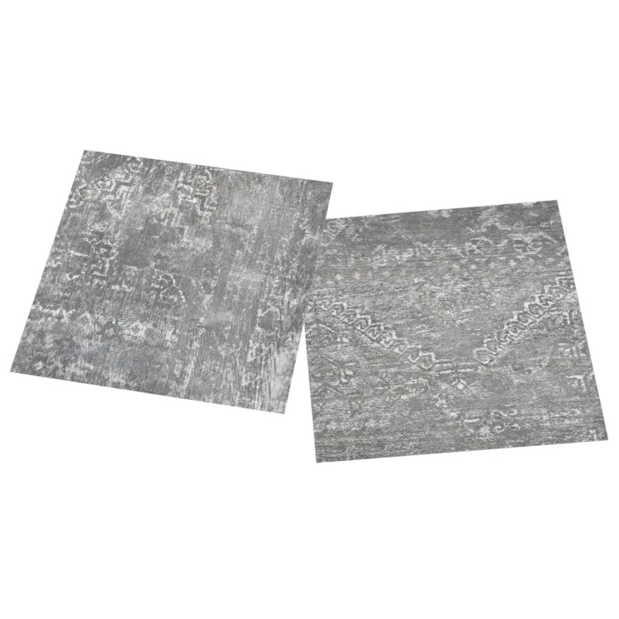Vloerplanken 20 st zelfklevend 1,86 m² PVC betongrijs - Afbeelding 4