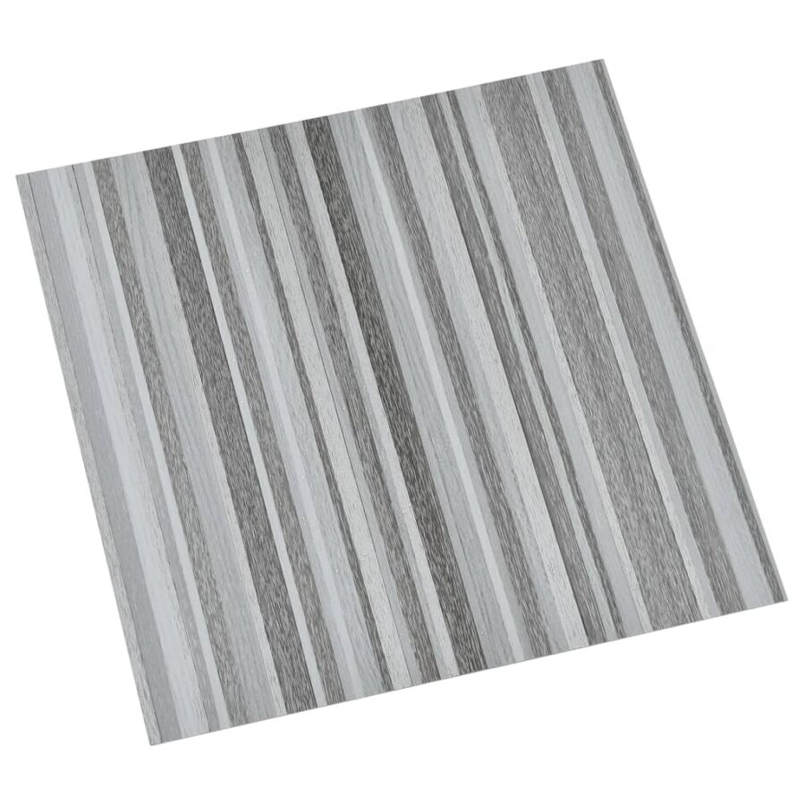 Vloerplanken 20 st zelfklevend 1,86 m² PVC lichtgrijs - Afbeelding 3