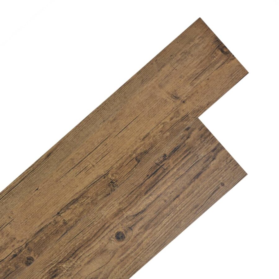 Vloerplanken zelfklevend 5,21 m² 2 mm PVC walnootbruin - Afbeelding 2