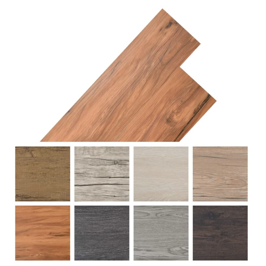 Vloerplanken zelfklevend 5,21 m² 2 mm PVC natuurlijke iep - Afbeelding 8