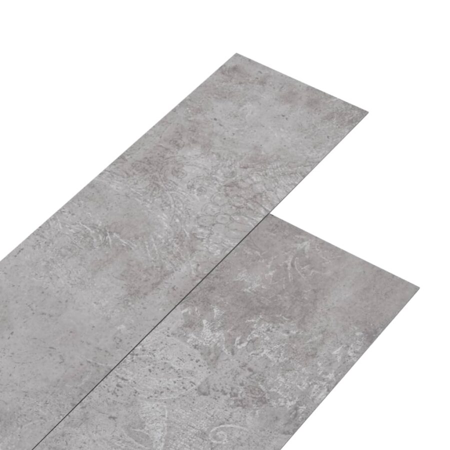 Vloerplanken zelfklevend 5,21 m² 2 mm PVC aardegrijs - Afbeelding 2
