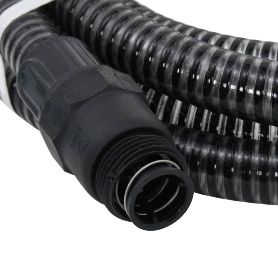 Zuigslang met PVC koppelingen 1,1'' 4 m PVC zwart - Afbeelding 7