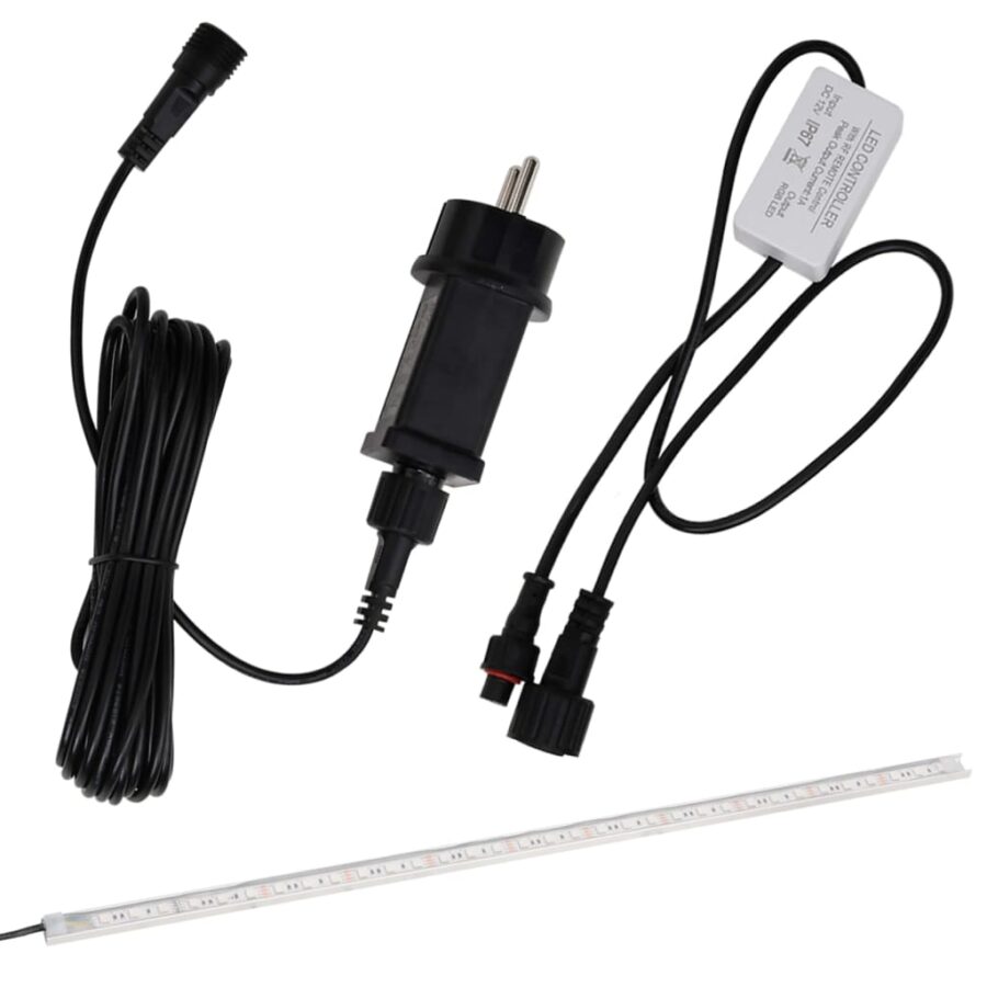 Watervaloverlaat met RGB LED's 30 cm roestvrij staal - Afbeelding 11