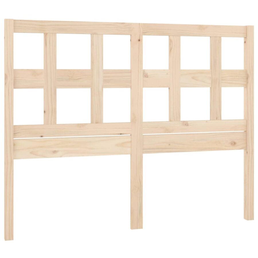 Hoofdbord 185,5x4x100 cm massief grenenhout - Afbeelding 2