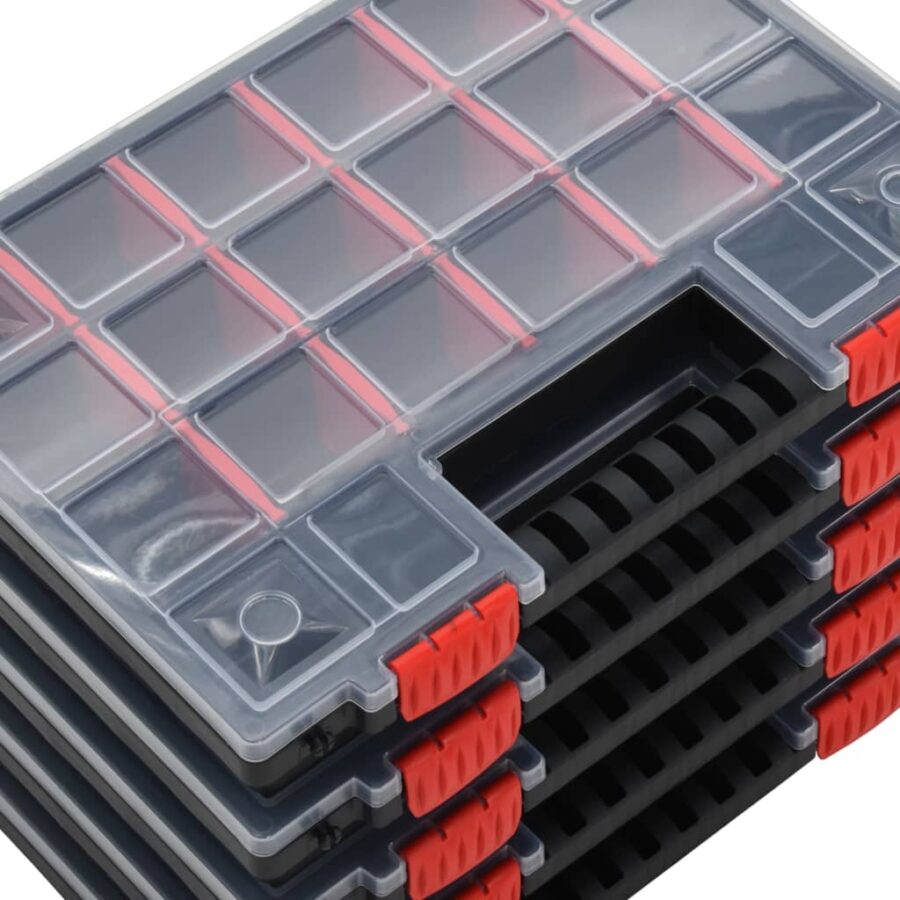 Assortimentsdozen 5 st 34,5x25x5 cm polypropeen - Afbeelding 5