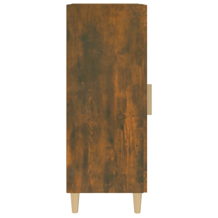 Dressoir 34,5x34x90 cm bewerkt hout gerookt eiken - Afbeelding 6