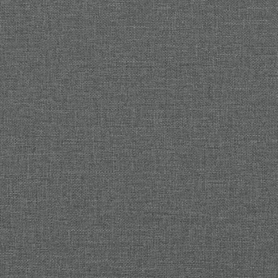 Voetenbank 60x50x41 cm stof donkergrijs - Afbeelding 6