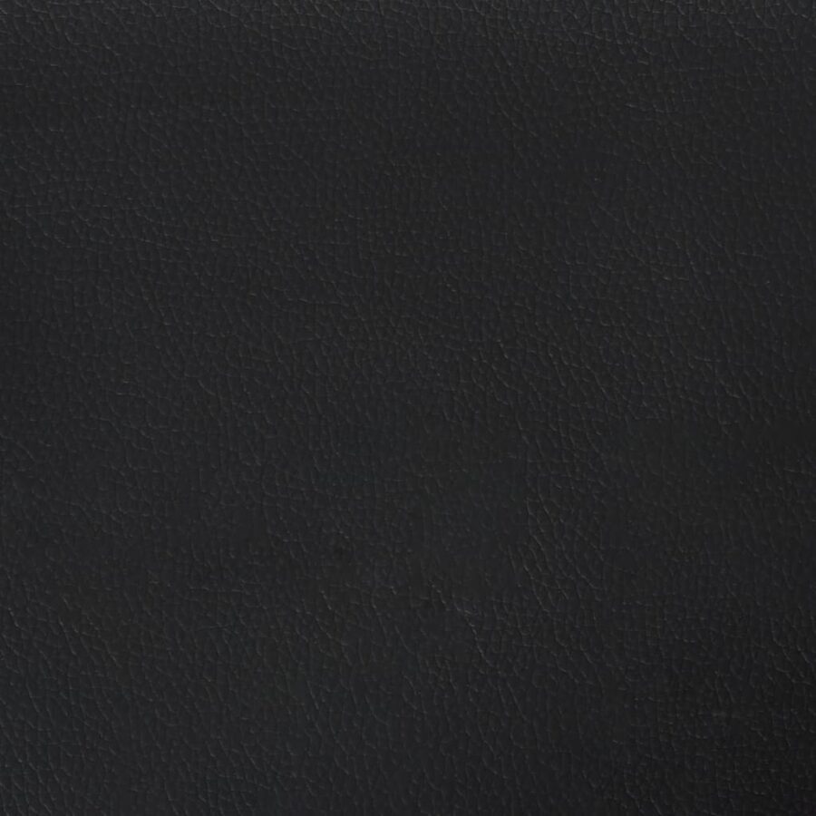Bankje 100x35x41 cm kunstleer zwart - Afbeelding 6