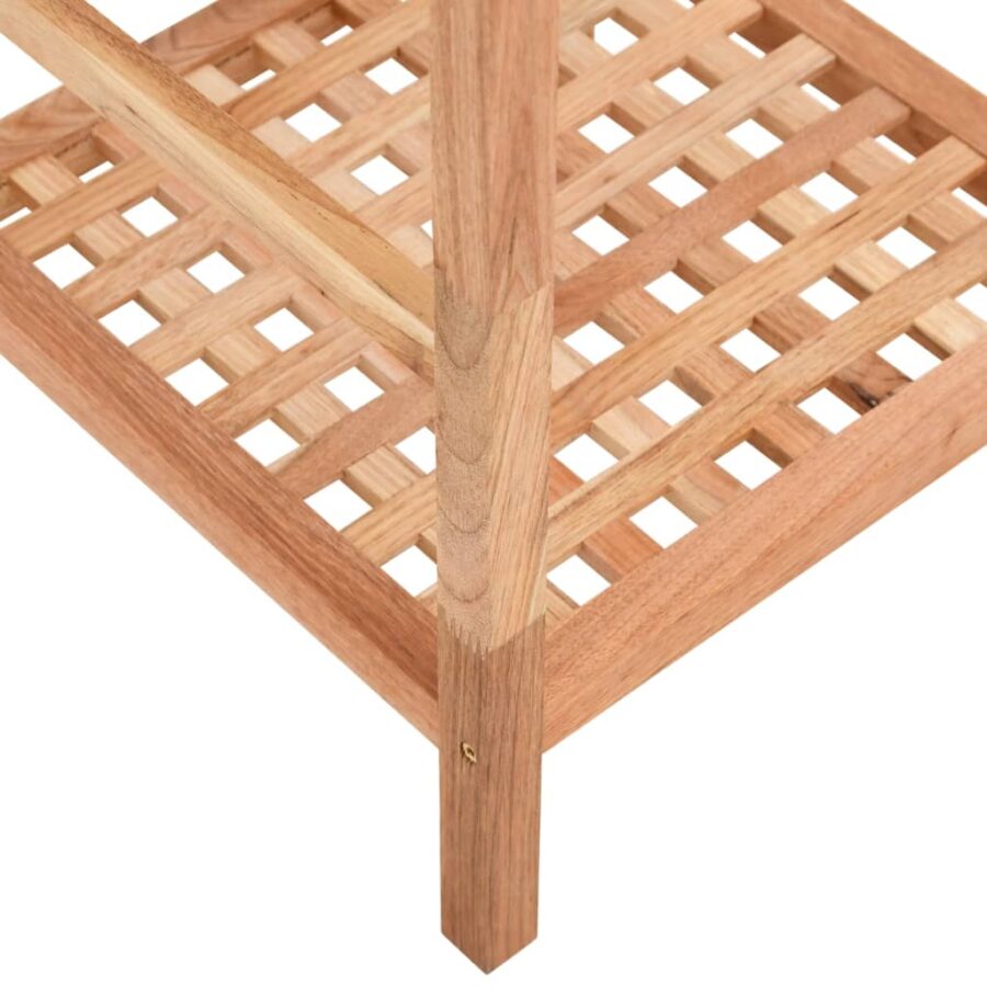 Badkamerrekje 35,5x35,5x79 cm massief walnotenhout - Afbeelding 6