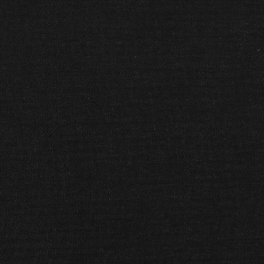 Hoofdbord met randen 83x23x78/88 cm stof zwart - Afbeelding 8
