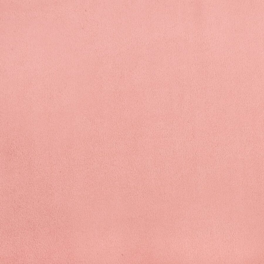 Bedframe met hoofdeinde fluweel roze 180x200 cm - Afbeelding 11