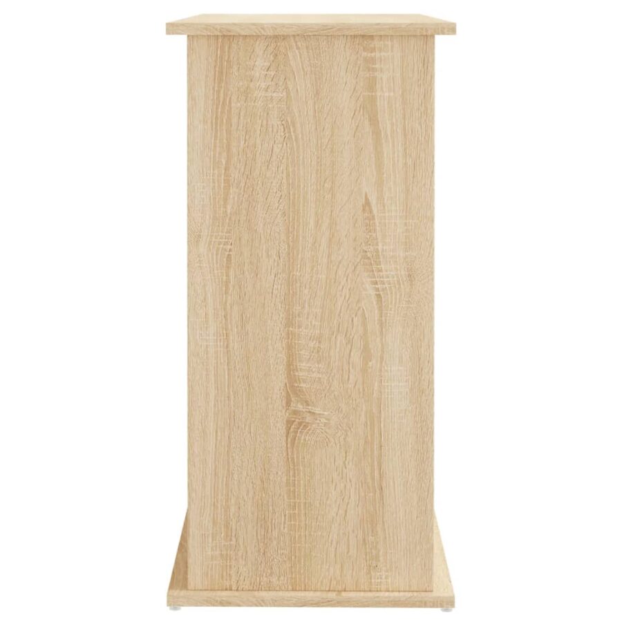 Aquariumstandaard 81x36x73 cm bewerkt hout sonoma eikenkleurig - Afbeelding 7