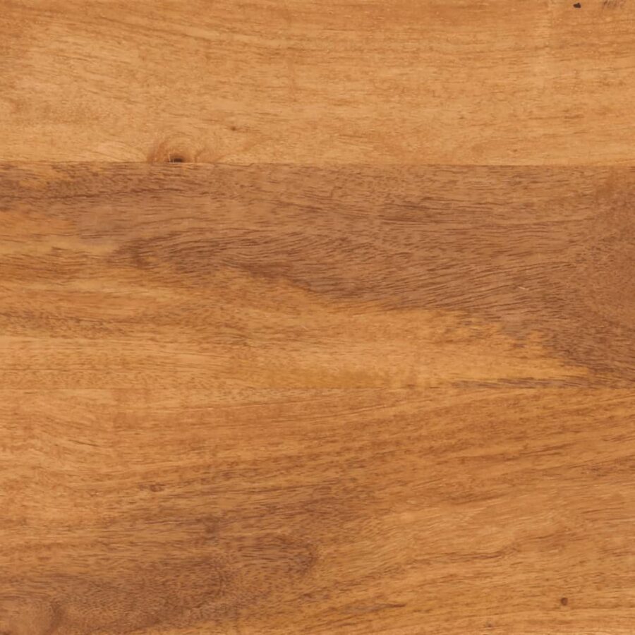 Badkamerkast 38x33,5x58 cm massief mangohout bruin en zwart - Afbeelding 11
