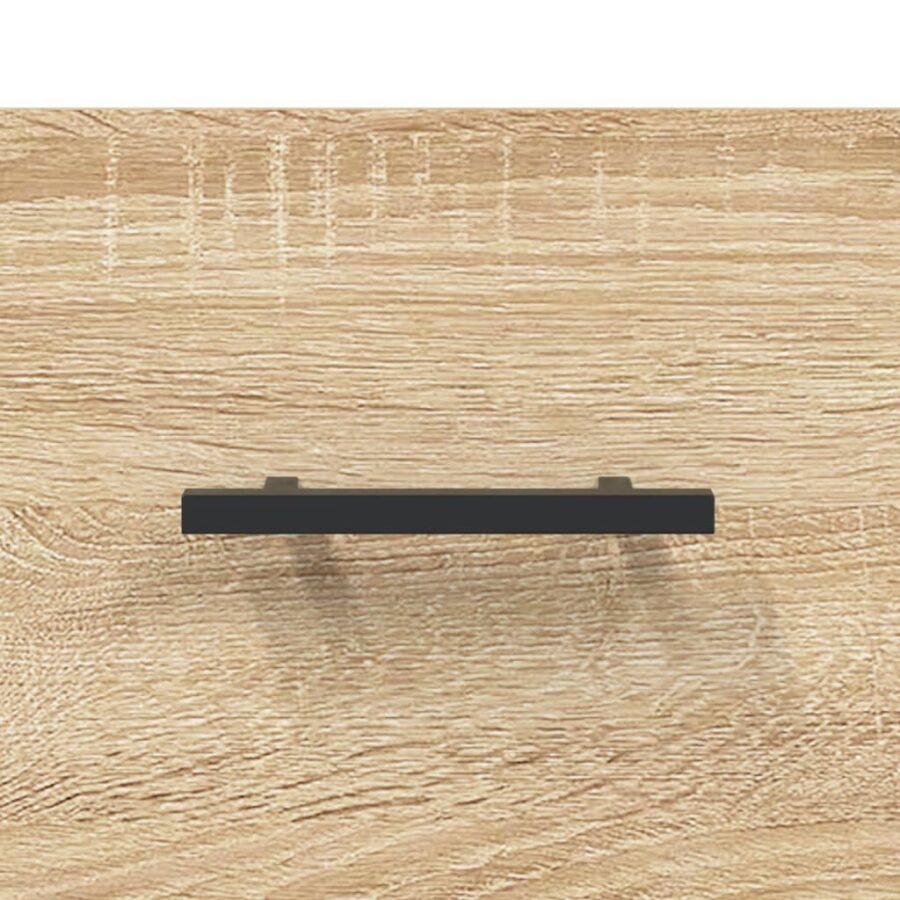 Hoge kast 34,5x34x180 cm bewerkt hout sonoma eikenkleurig - Afbeelding 11