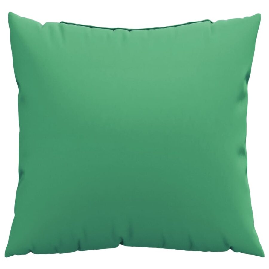 Bankkussens 4 st 50x50 cm stof groen - Afbeelding 3