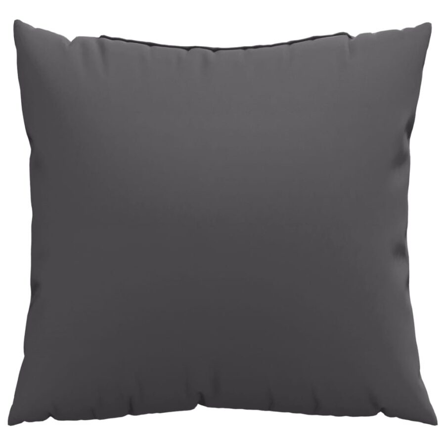 Bankkussens 4 st 60x60 cm stof antracietkleurig - Afbeelding 3