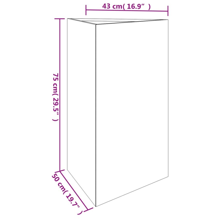 Plantenbak 50x43x75 cm cortenstaal - Afbeelding 8