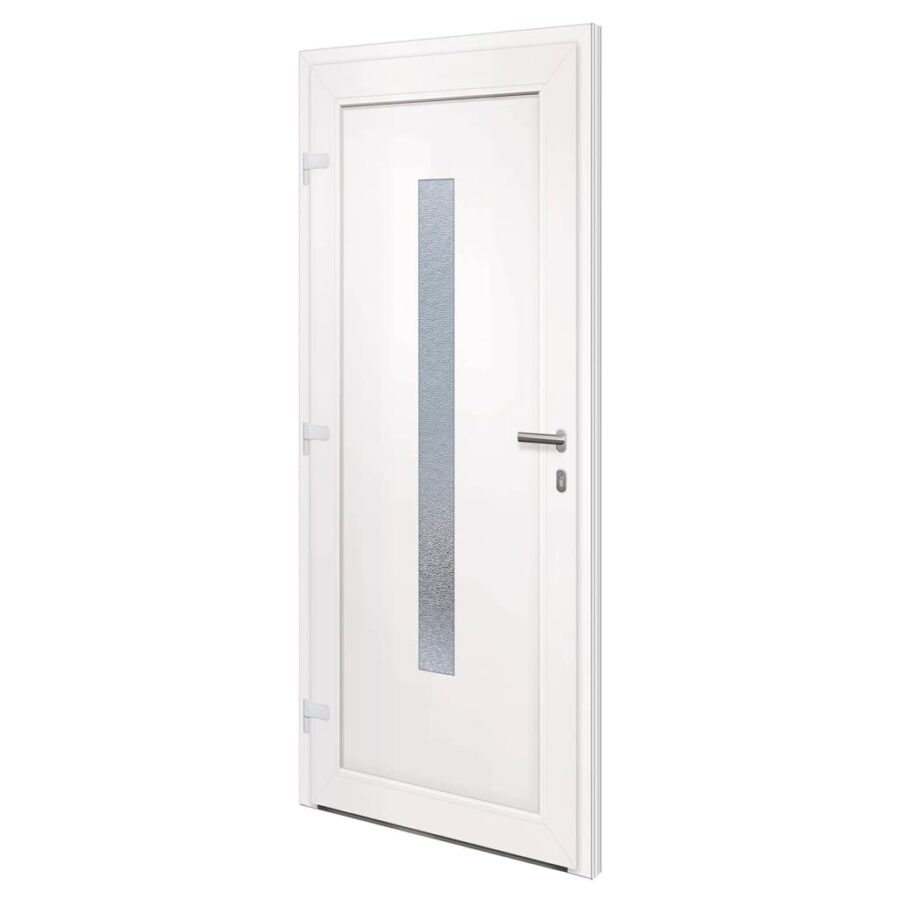 Voordeur 88x200 cm PVC wit - Afbeelding 5