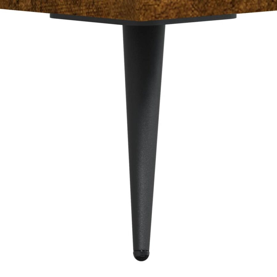 Dressoir 34,5x34x90 cm bewerkt hout gerookt eiken - Afbeelding 11