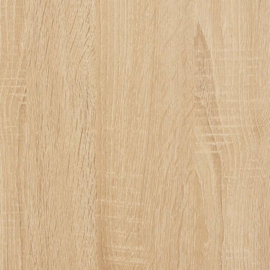 Badkamerkast 65x33x60 cm bewerkt hout sonoma eikenkleurig - Afbeelding 11