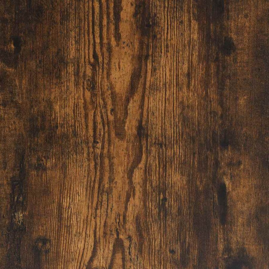 Badkamerkast 80x33x60 cm bewerkt hout gerookt eikenkleurig - Afbeelding 12