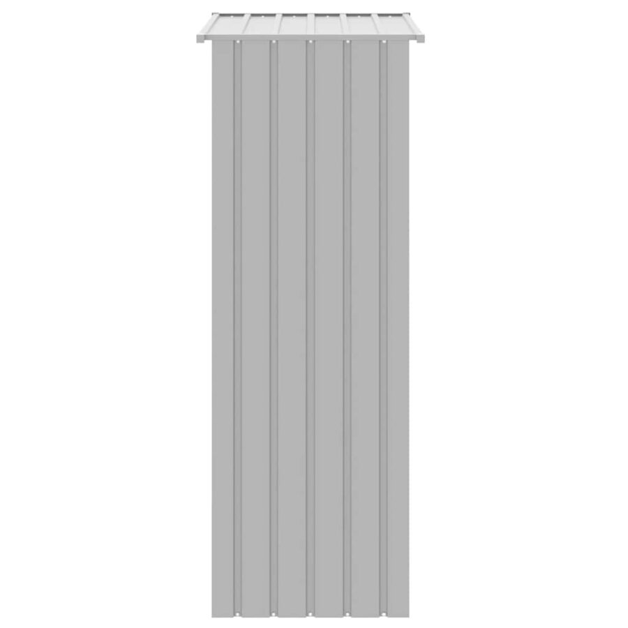 Vogelkooi 115x78x200 cm gegalvaniseerd staal grijs - Afbeelding 4