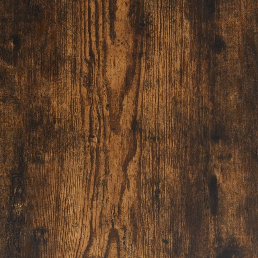 Nachtkastje 44x45x60 cm bewerkt hout gerookt eikenkleurig - Afbeelding 10