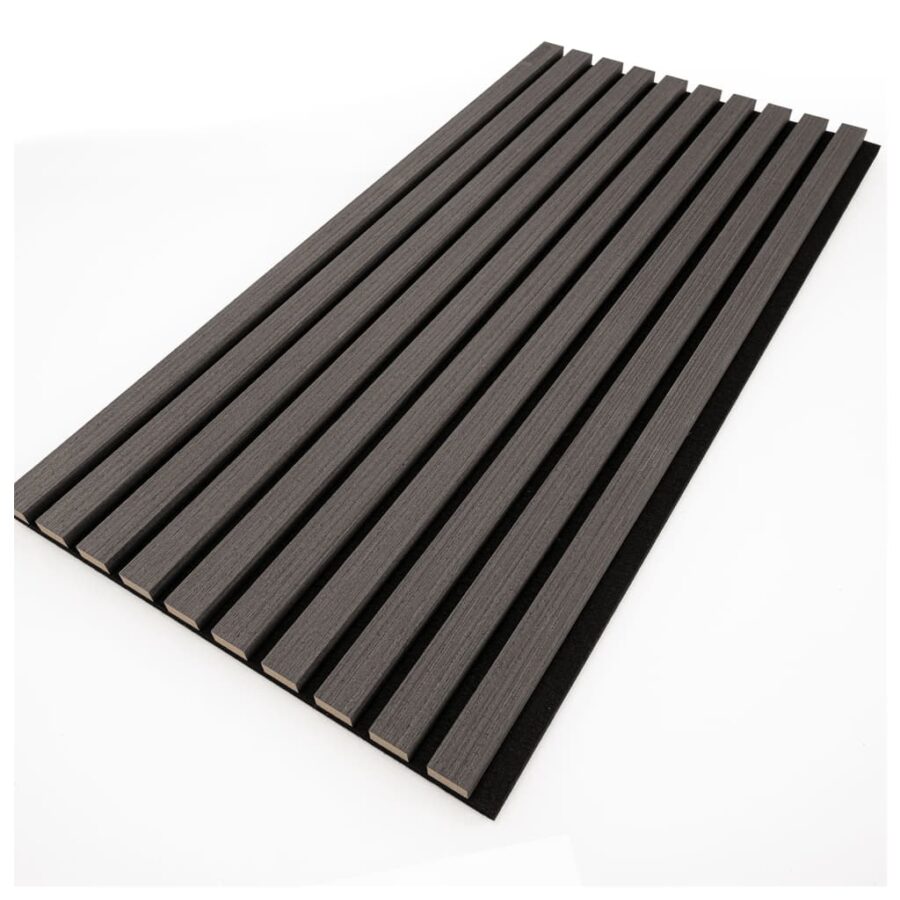 WallArt Akupanelen 4 st akoestisch askleurig eiken - Afbeelding 6