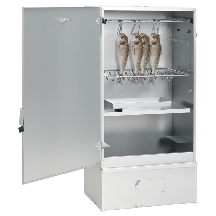 BBQ-rookoven met koude rookgenerator gegalvaniseerd staal - Afbeelding 2