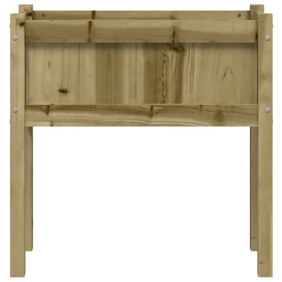 Plantenbak met poten 70x31x70 cm geïmpregneerd grenenhout - Afbeelding 5