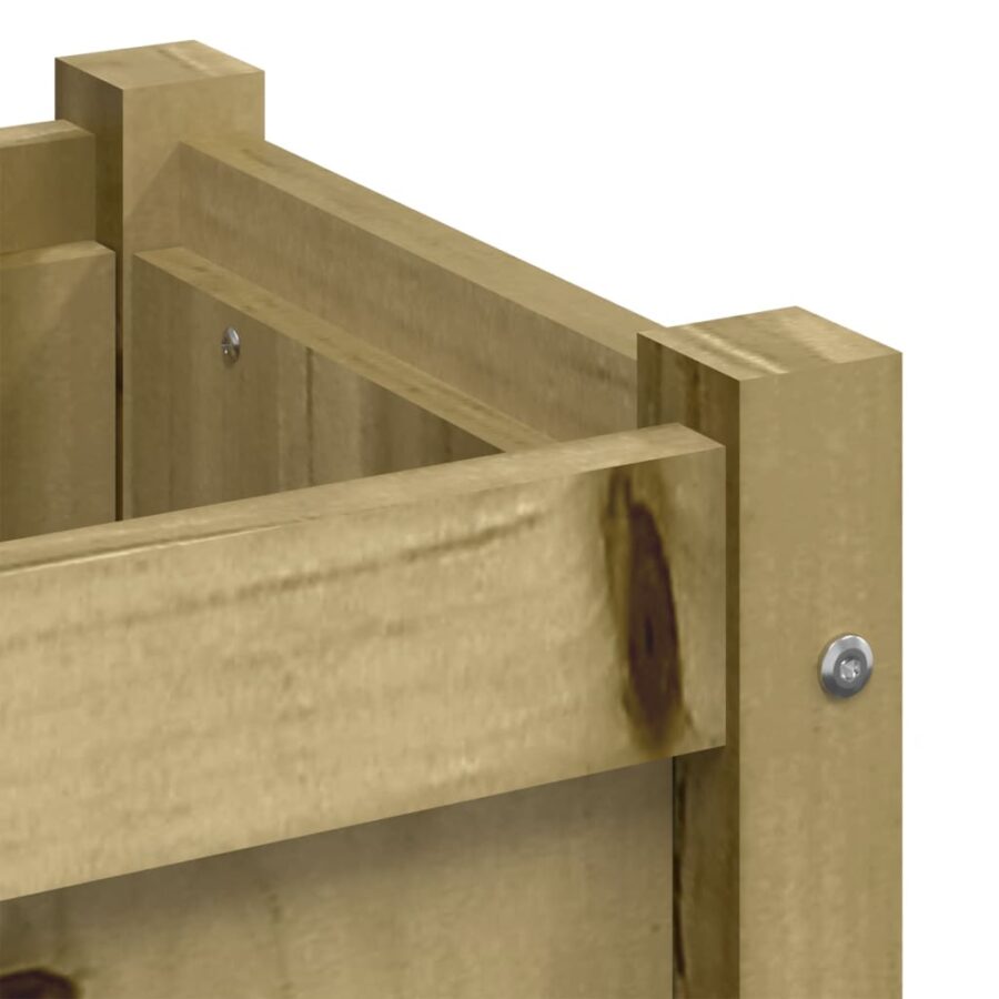 Plantenbak met poten 110x31x70 cm geïmpregneerd grenenhout - Afbeelding 9