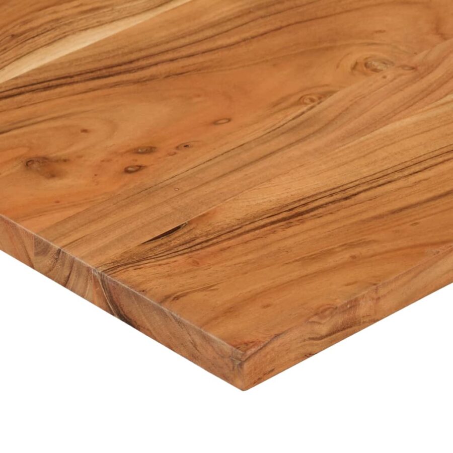 Bureaublad rechthoekig 140x60x2,5 cm massief acaciahout - Afbeelding 8