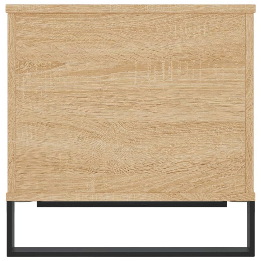 Salontafel 60x44,5x45 cm bewerkt hout sonoma eikenkleurig - Afbeelding 7